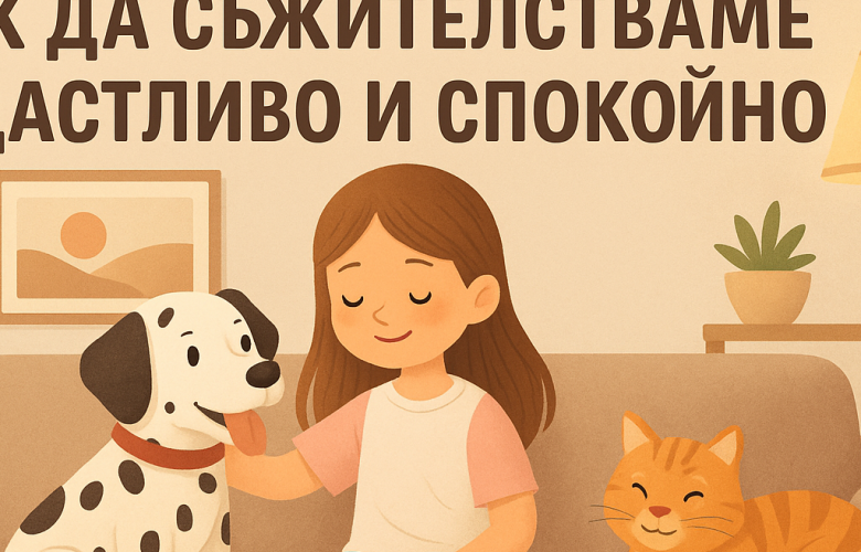 Дом с деца и животни – как да съжителстваме щастливо и спокойно